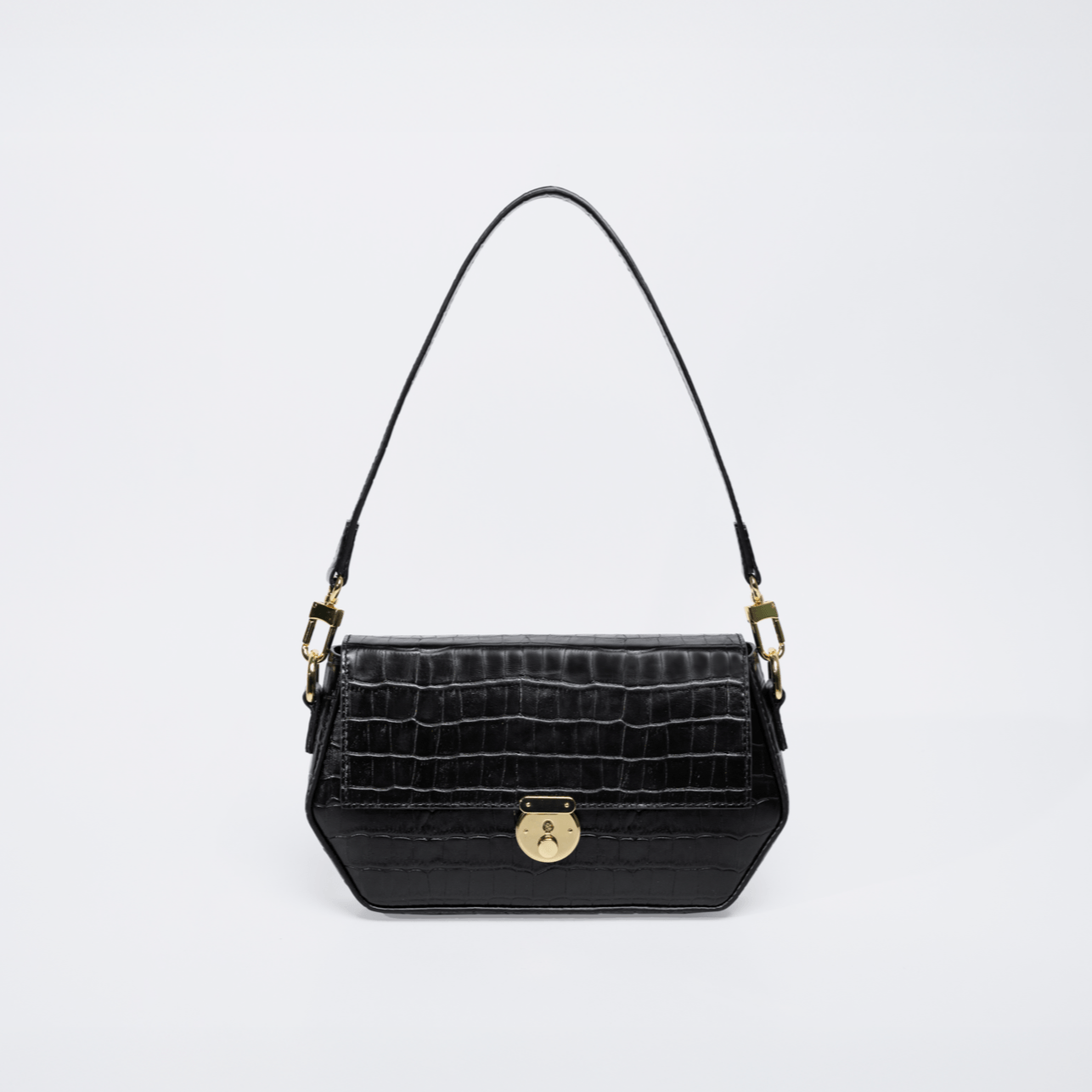 Leather Shoulder Bag - Sofia.