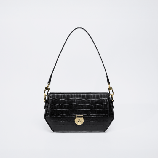 Leather Shoulder Bag - Sofia.