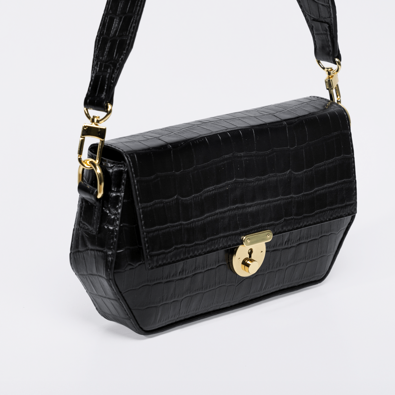 Leather Shoulder Bag - Sofia.