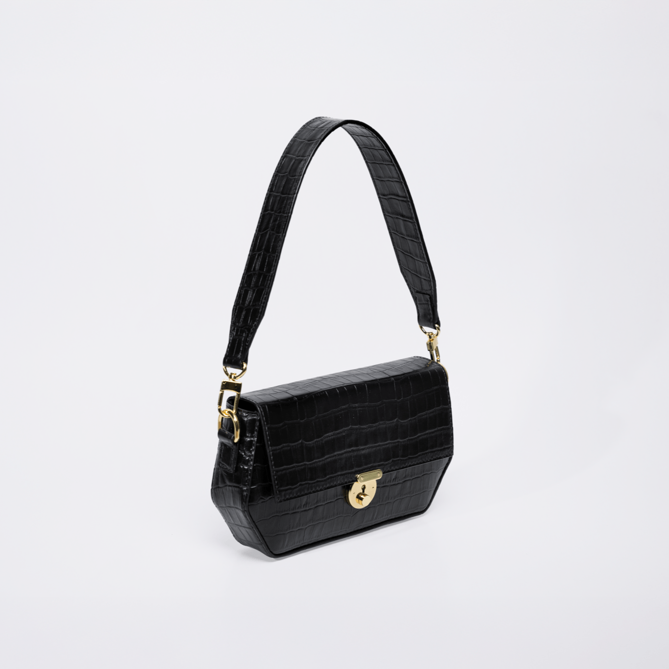 Leather Shoulder Bag - Sofia.