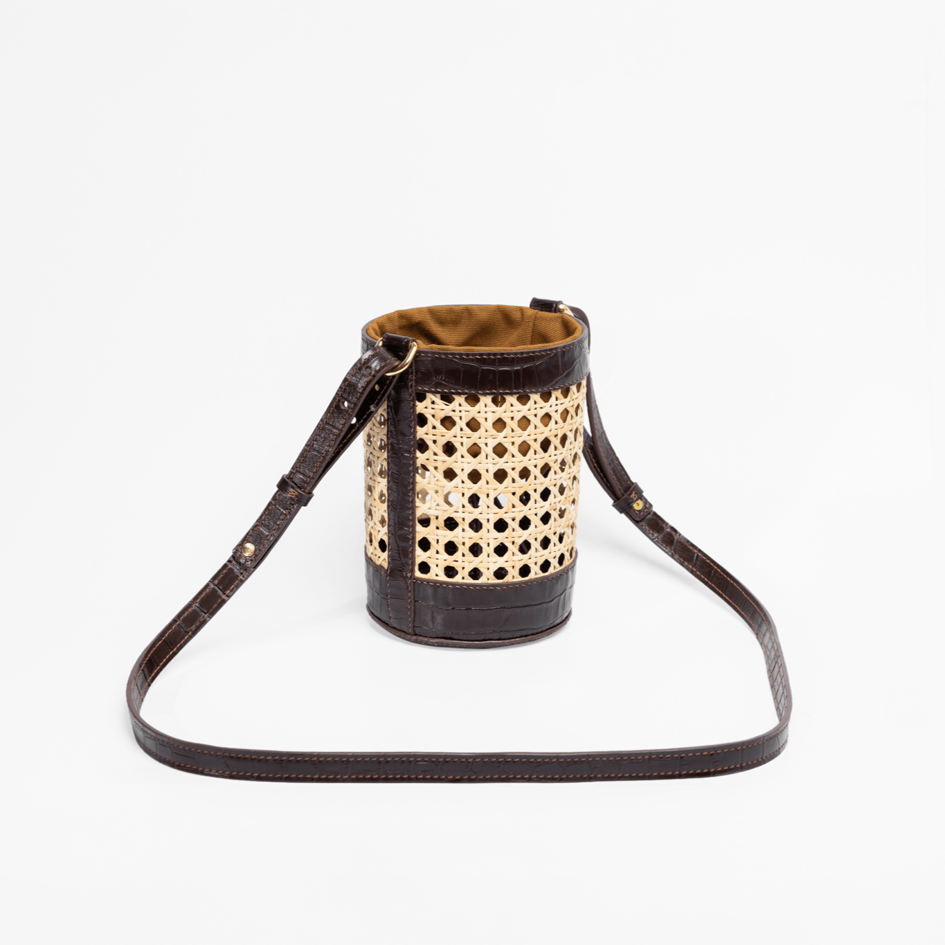 Mini Leather Bucket Bag - Mini May.