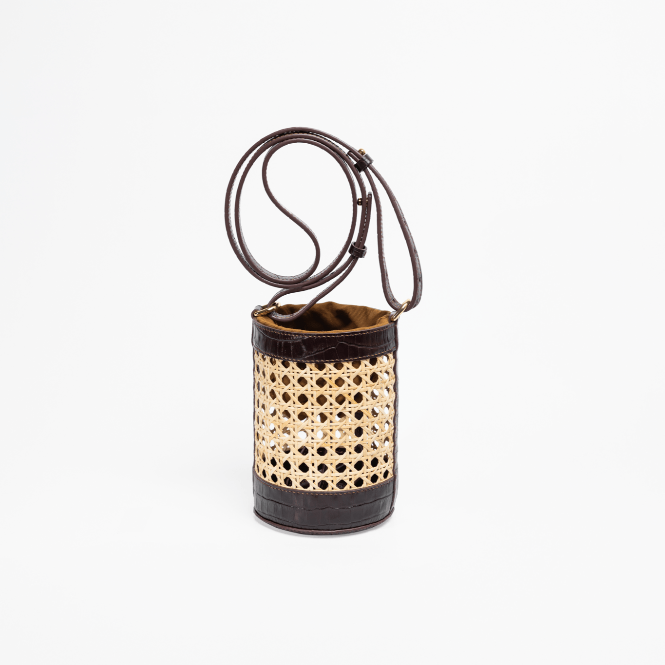 Mini Leather Bucket Bag - Mini May.
