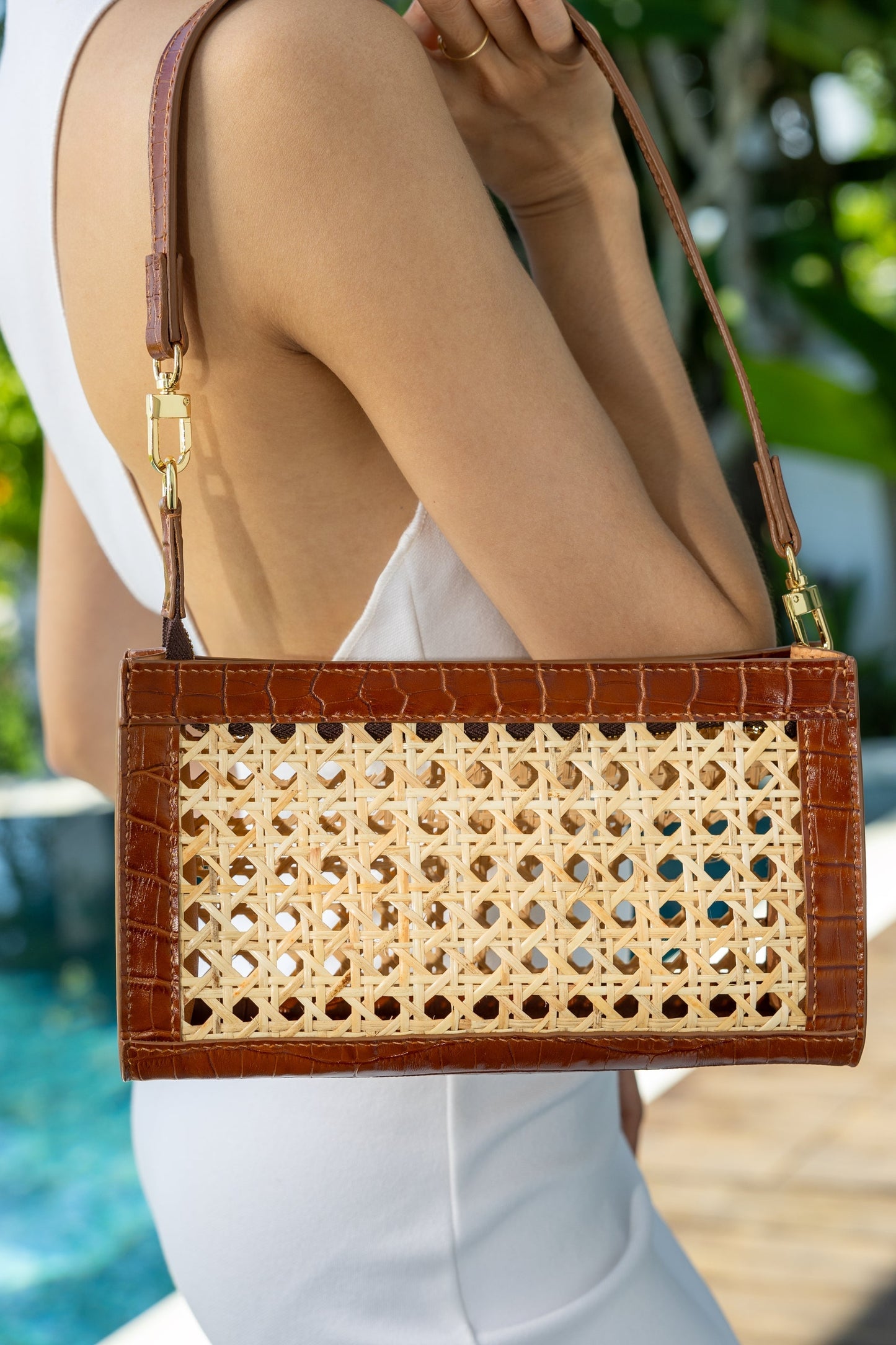 May Clutch - Brown.