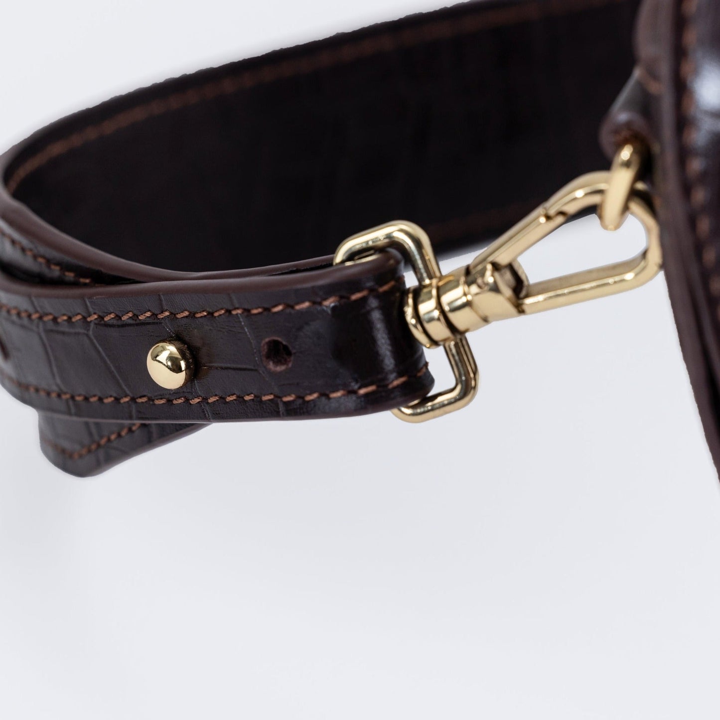 Leather Crossbody Bag - Iris.