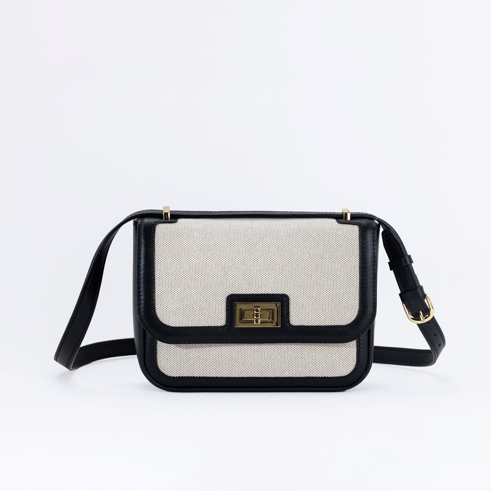 Canvas Couture Crossbody - Black.