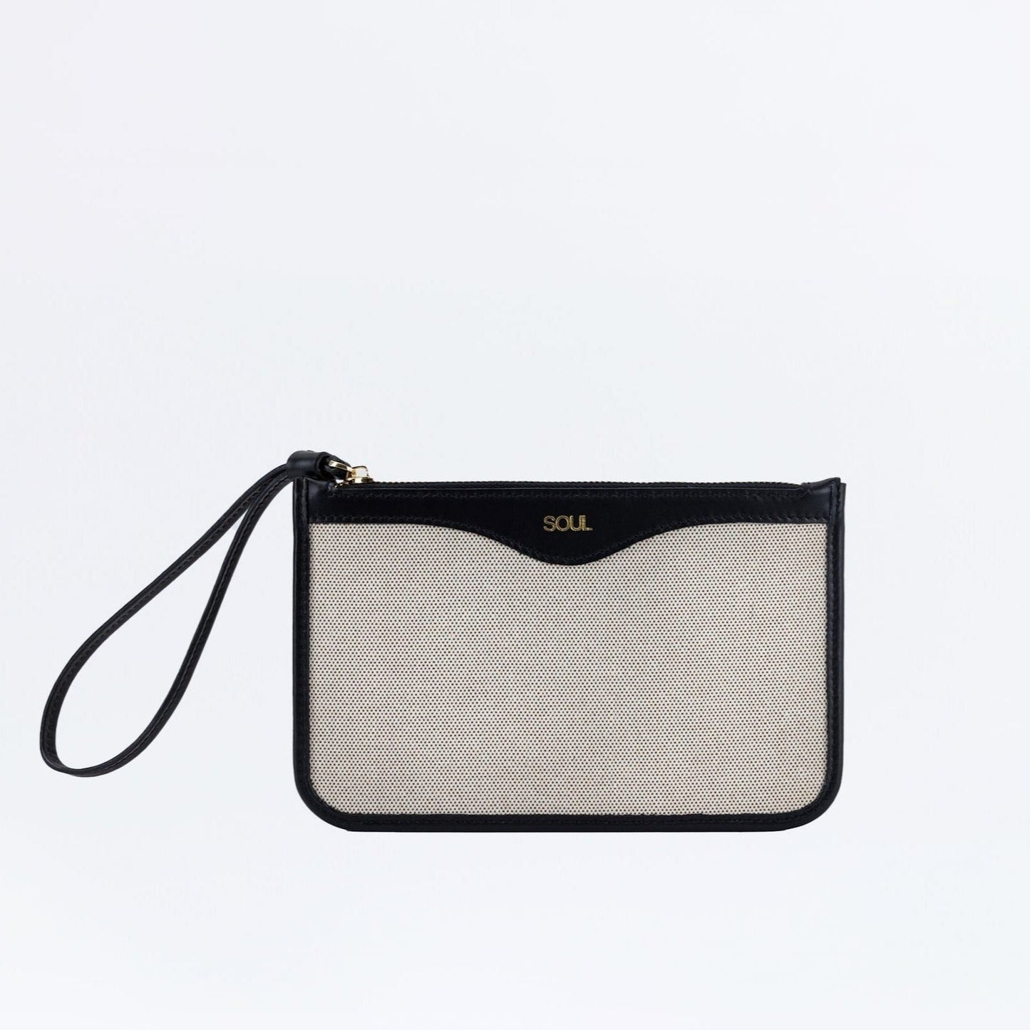 Sleek Silhouette Clutch - Black.