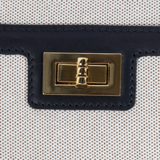 Canvas Couture Crossbody - Black.