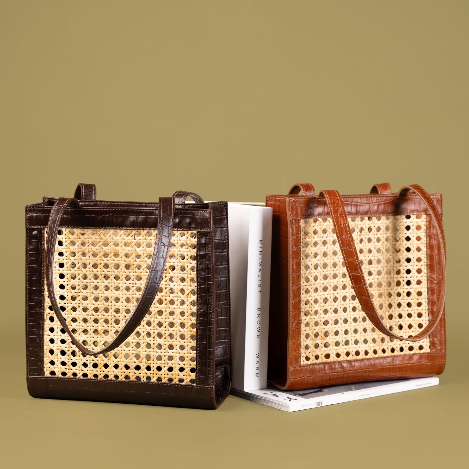 Summer May Shoulder Bag -Brown.
