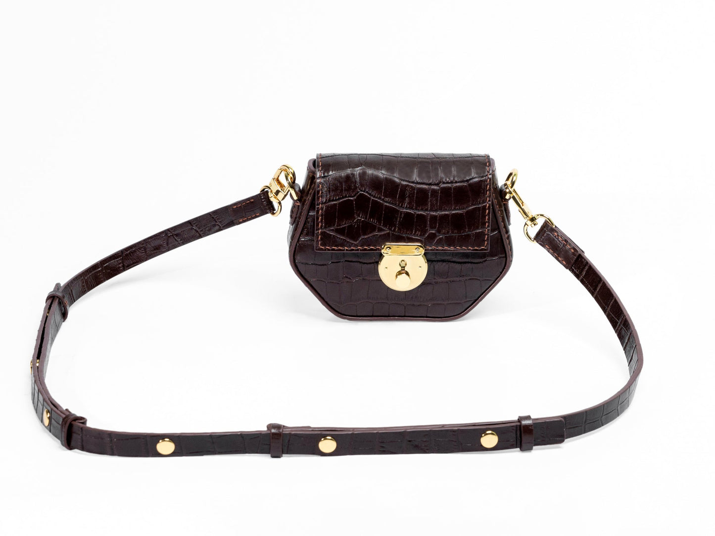 Mini Leather Handbag - Sofia.