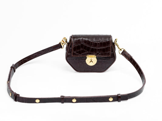 Mini Leather Handbag - Sofia.