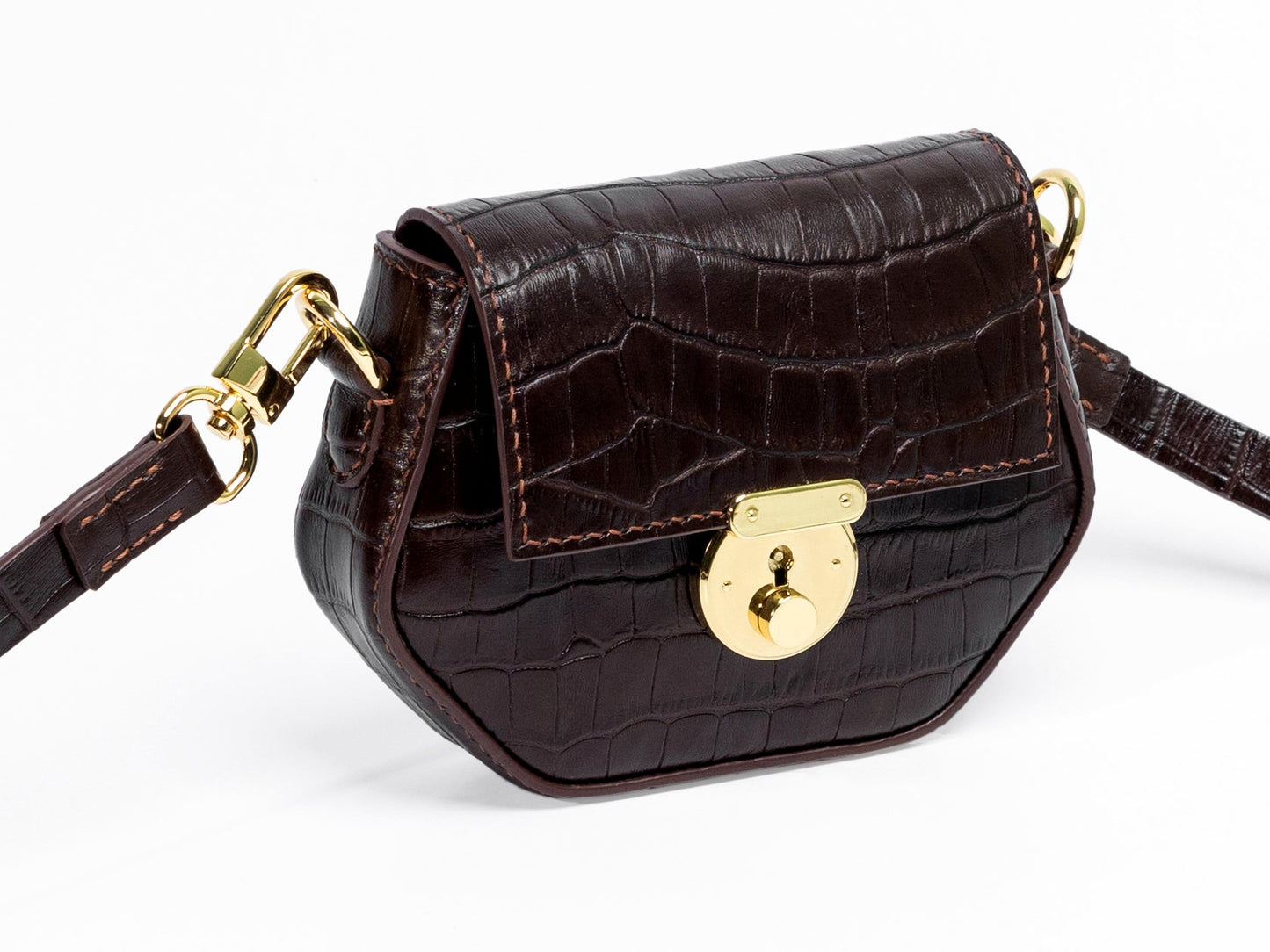 Mini Leather Handbag - Sofia.