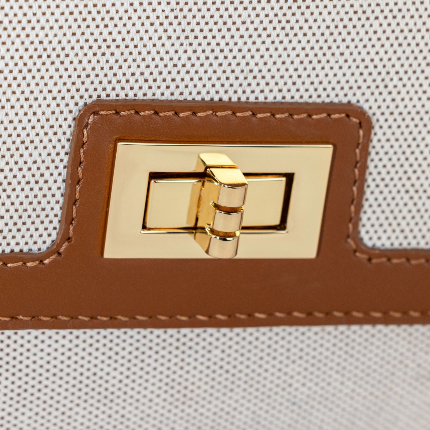 Canvas Couture Crossbody - Brown.