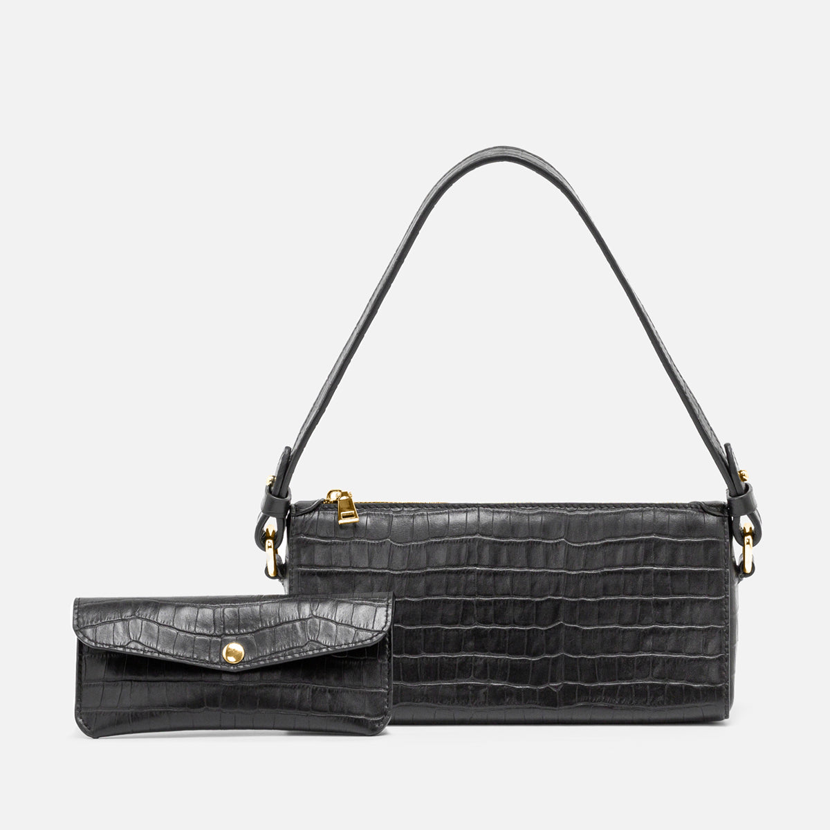 Cindy Shoulder Bag - Black.