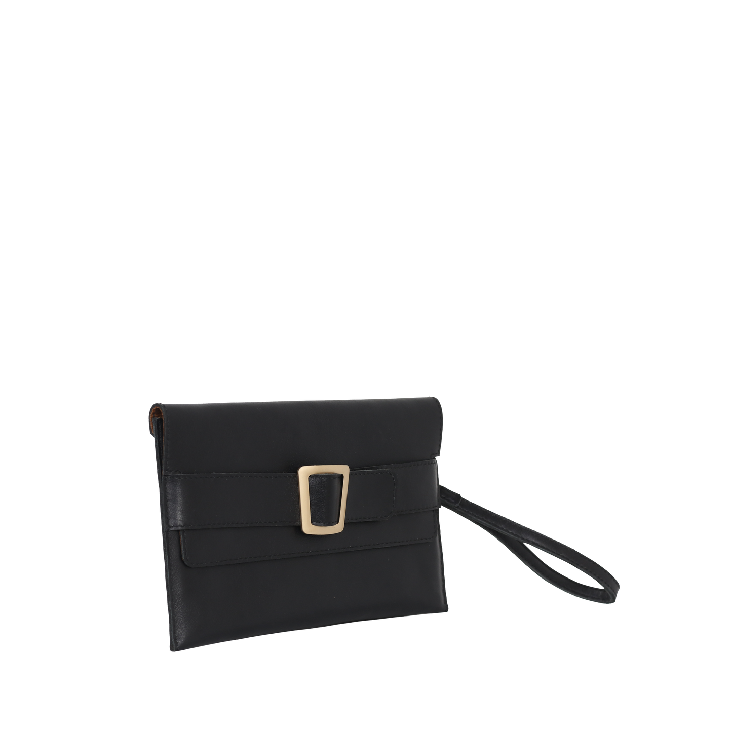 Small Fancy Night Leather Clutch