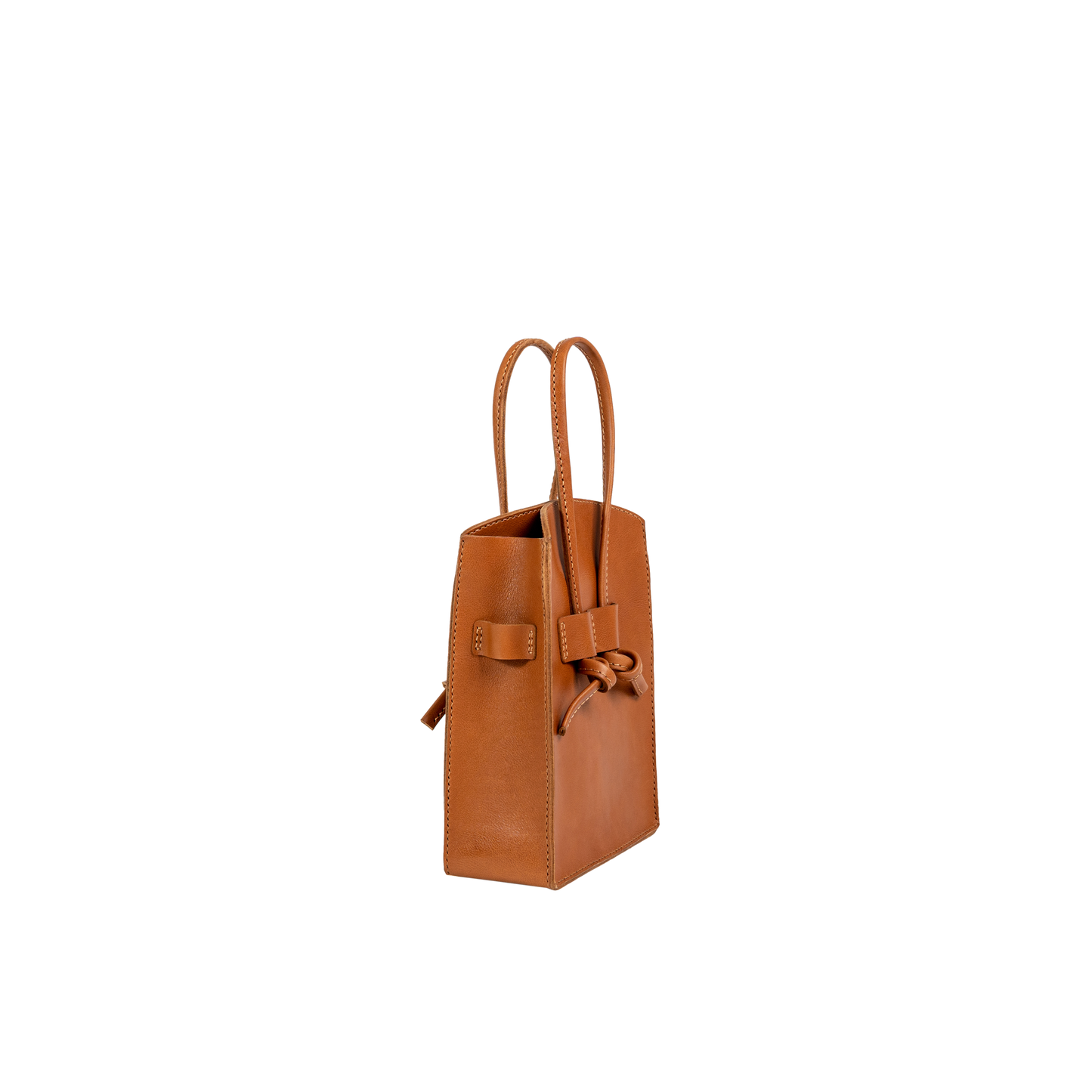 Mini Leather Box Bag