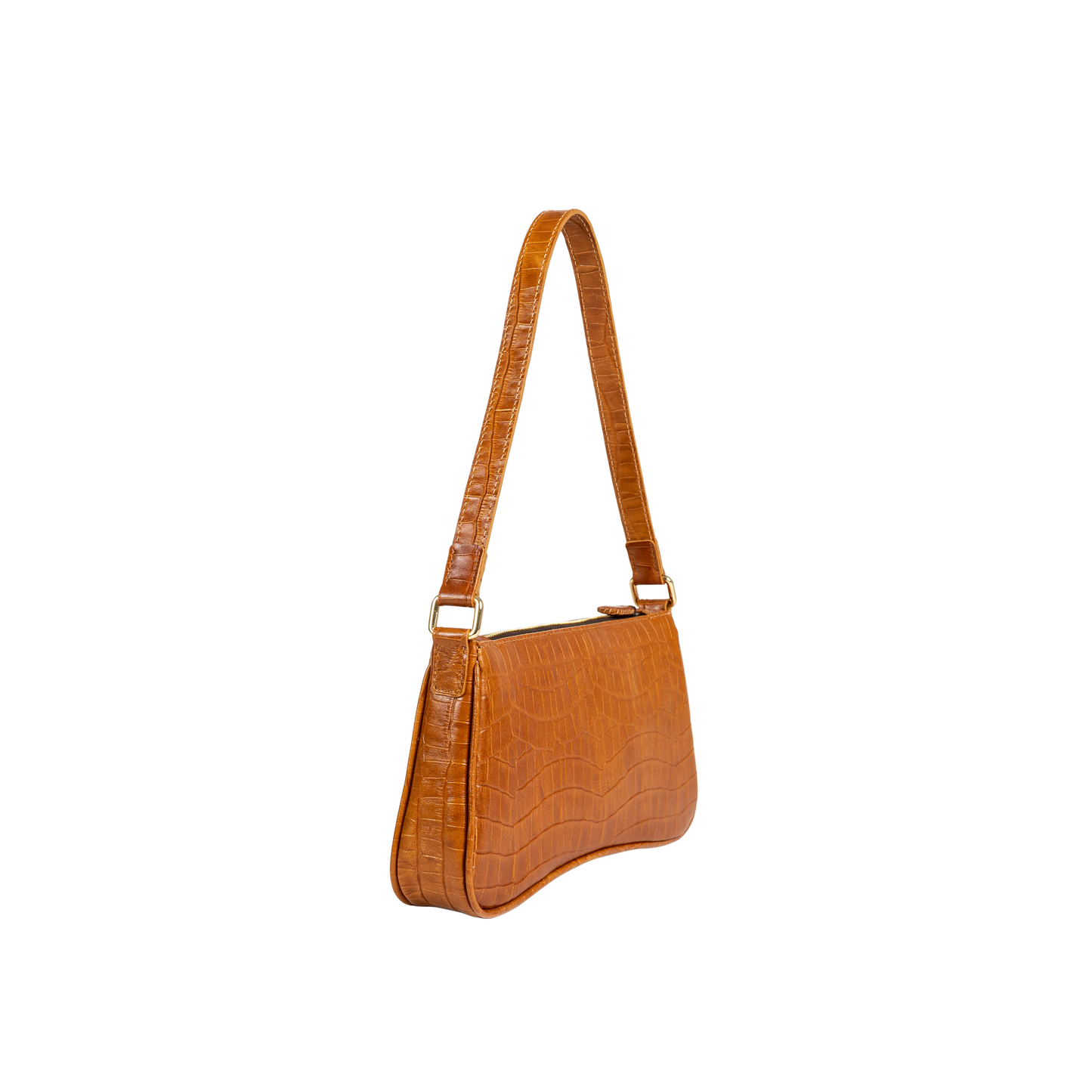Brown Leather Shoulder Bag