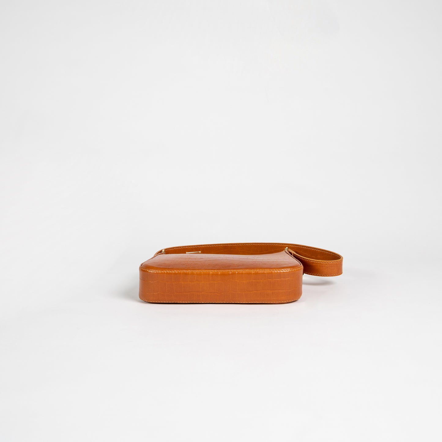Leather Shoulder Bag - Moon.