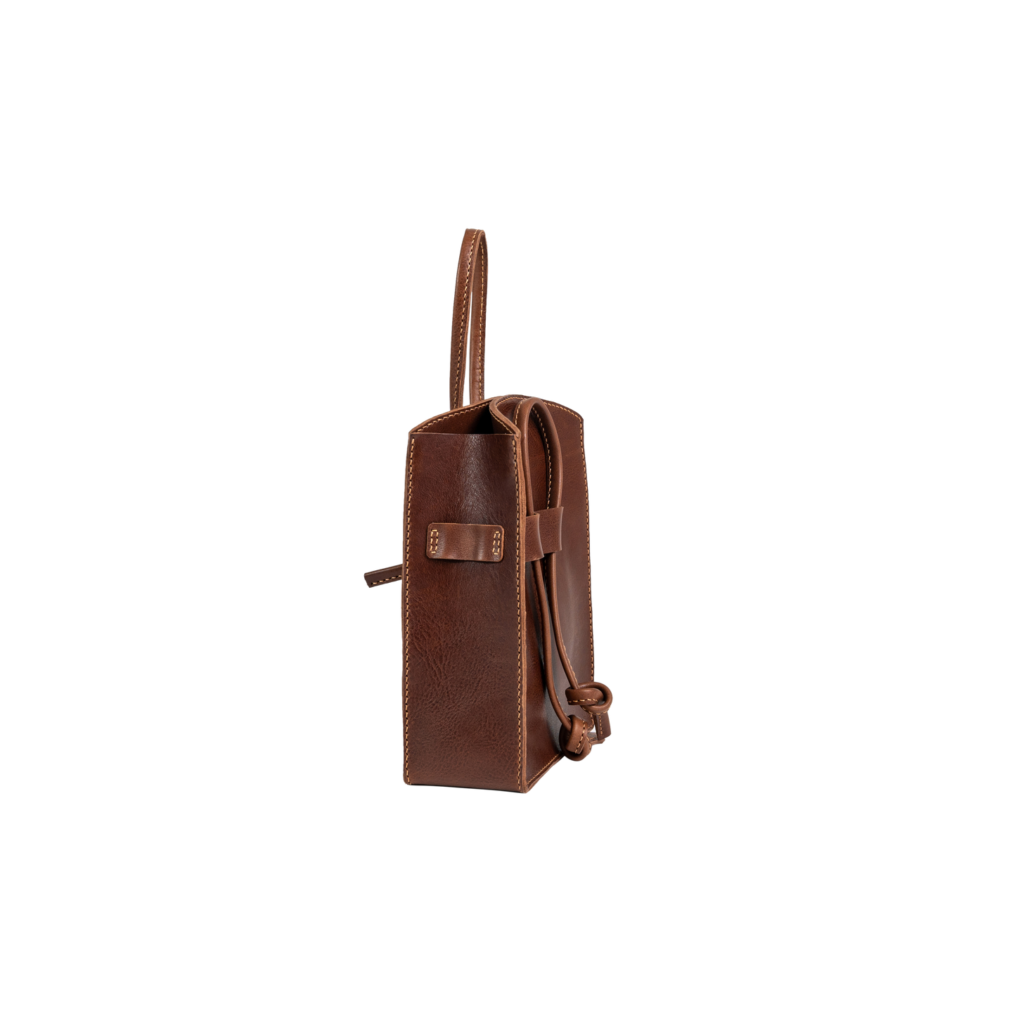 Mini Leather Box Bag