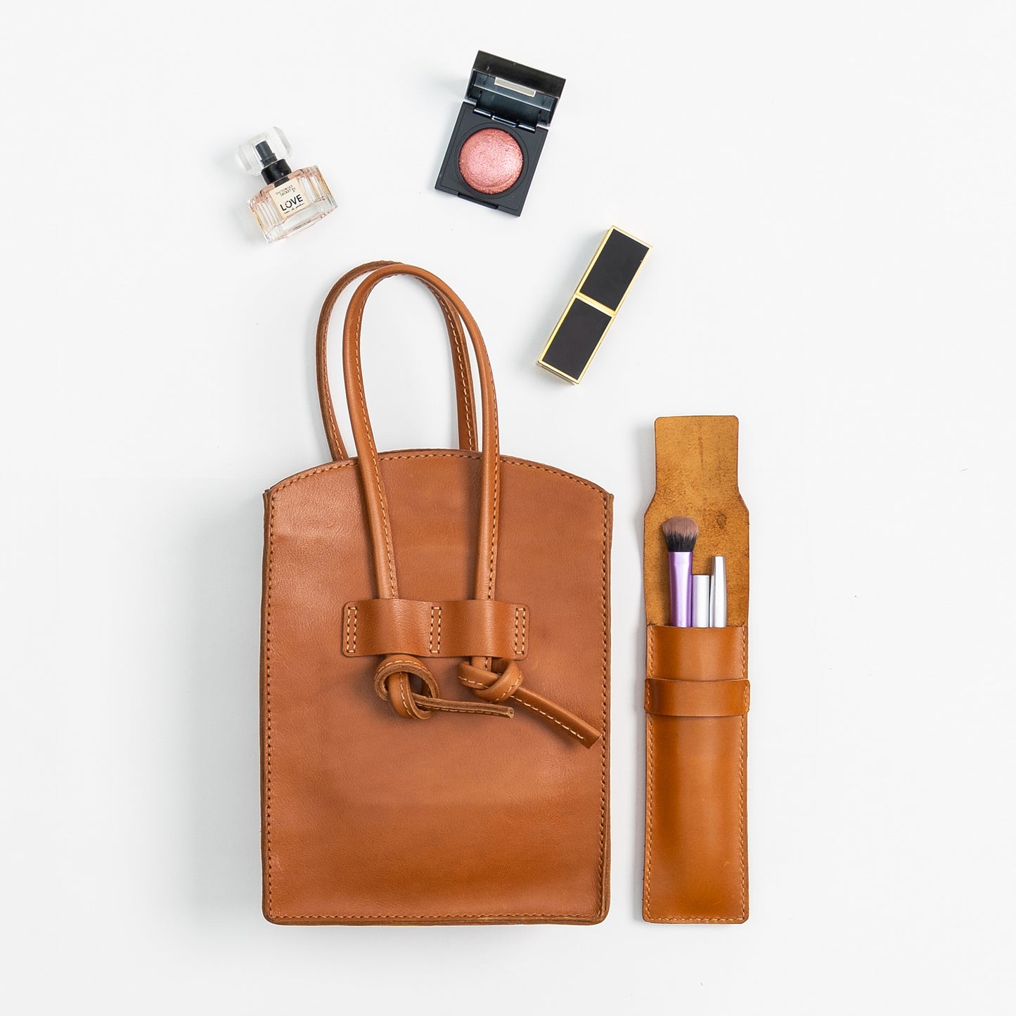 Mini Leather Box Bag