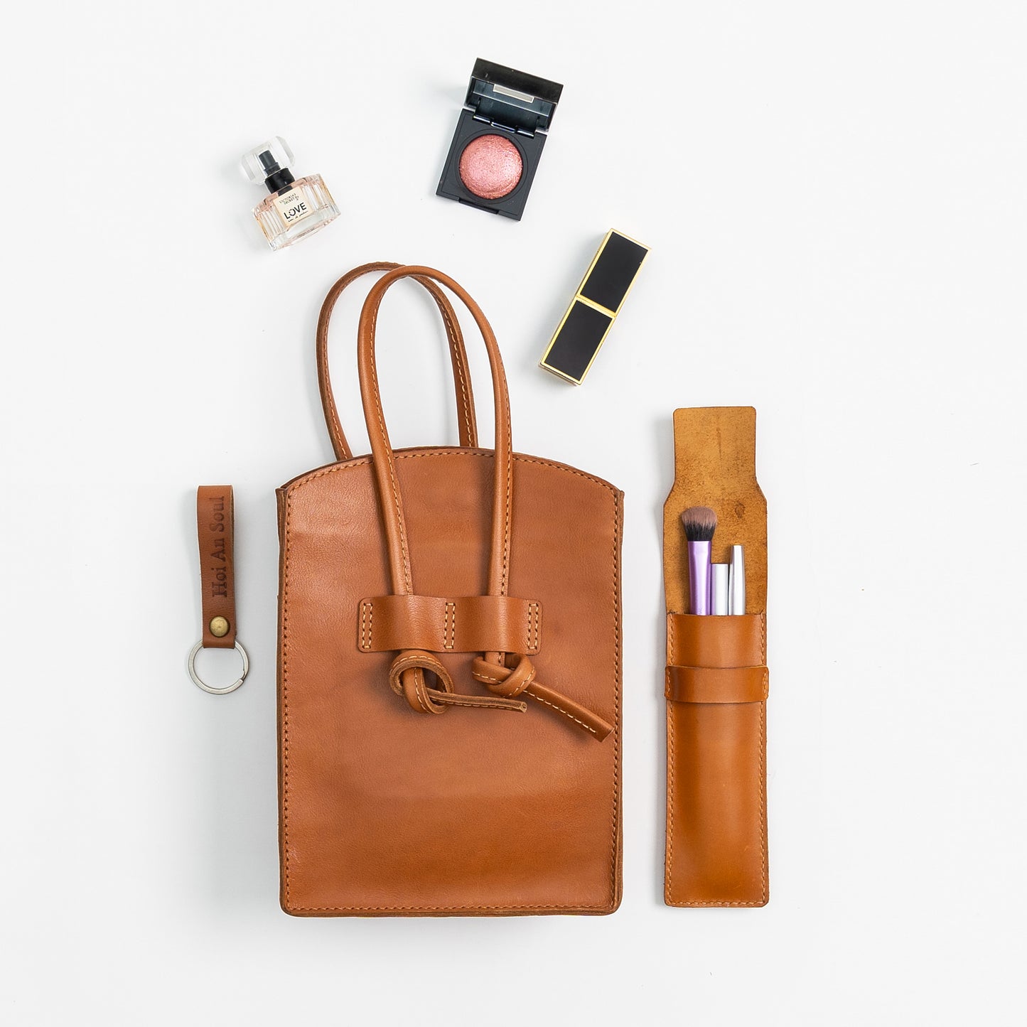 Mini Leather Box Bag