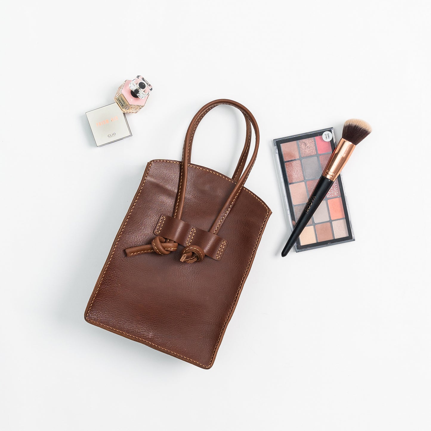Mini Leather Box Bag