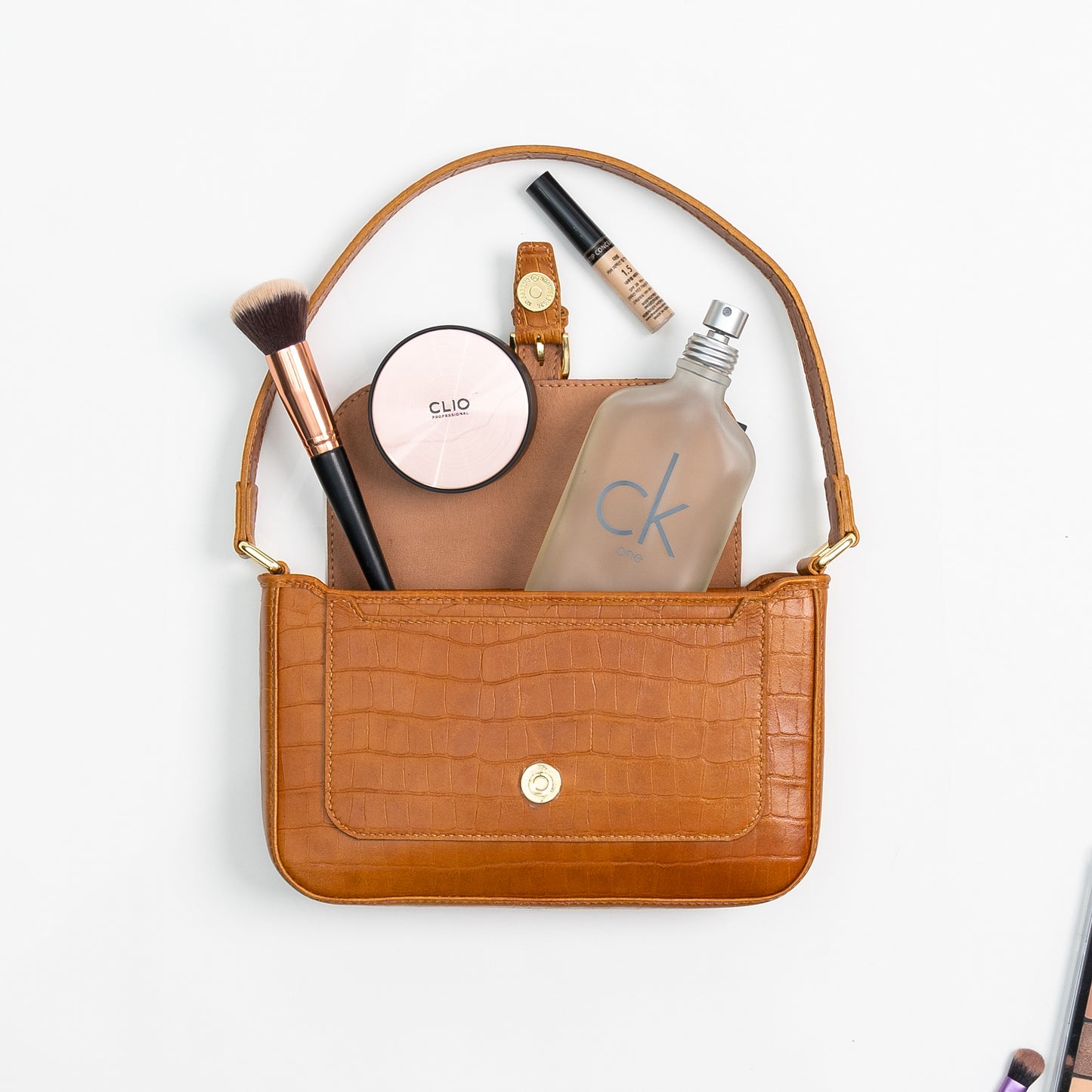 Small Leather Fancy Shoulder Bag
