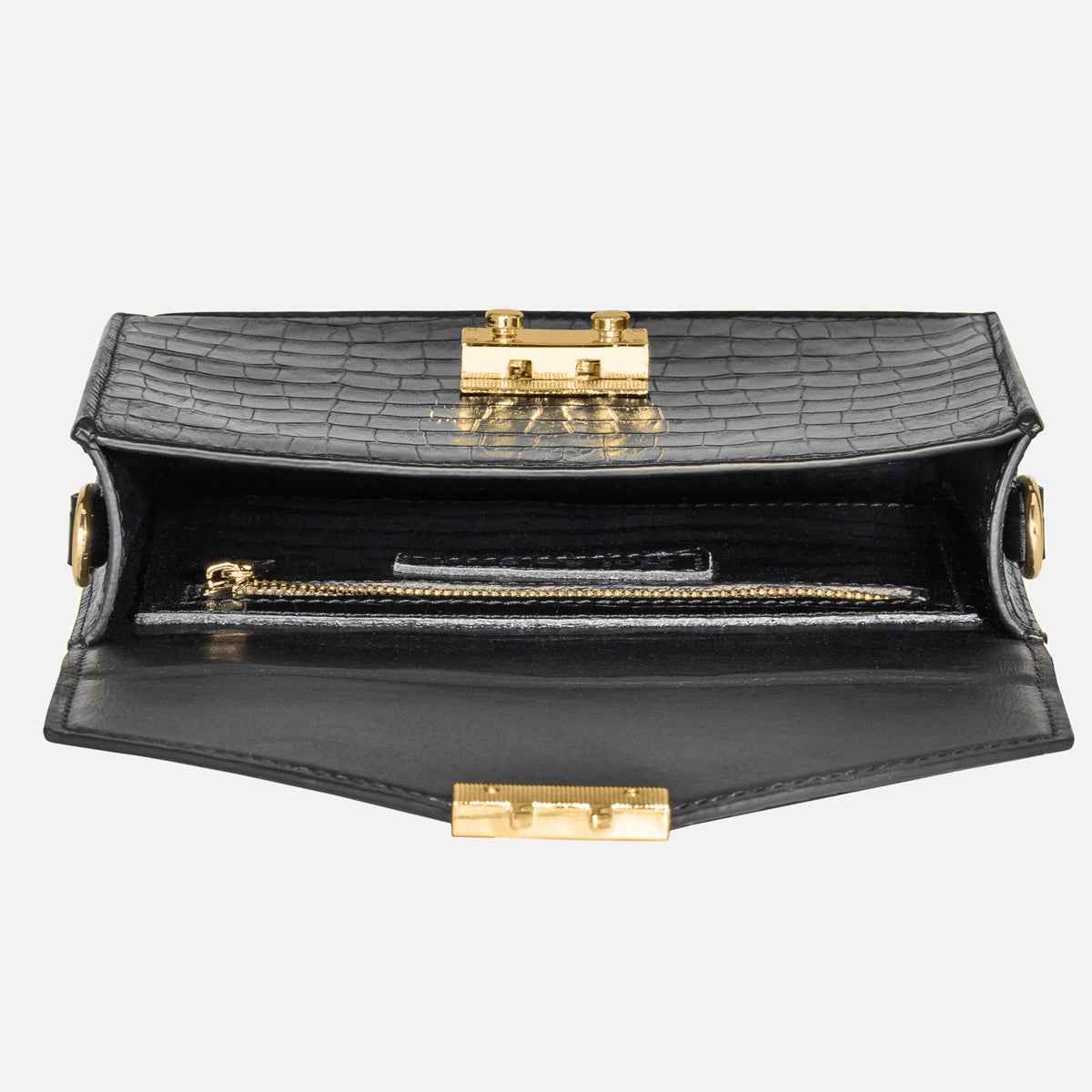 Top Handle Box Leather Bag