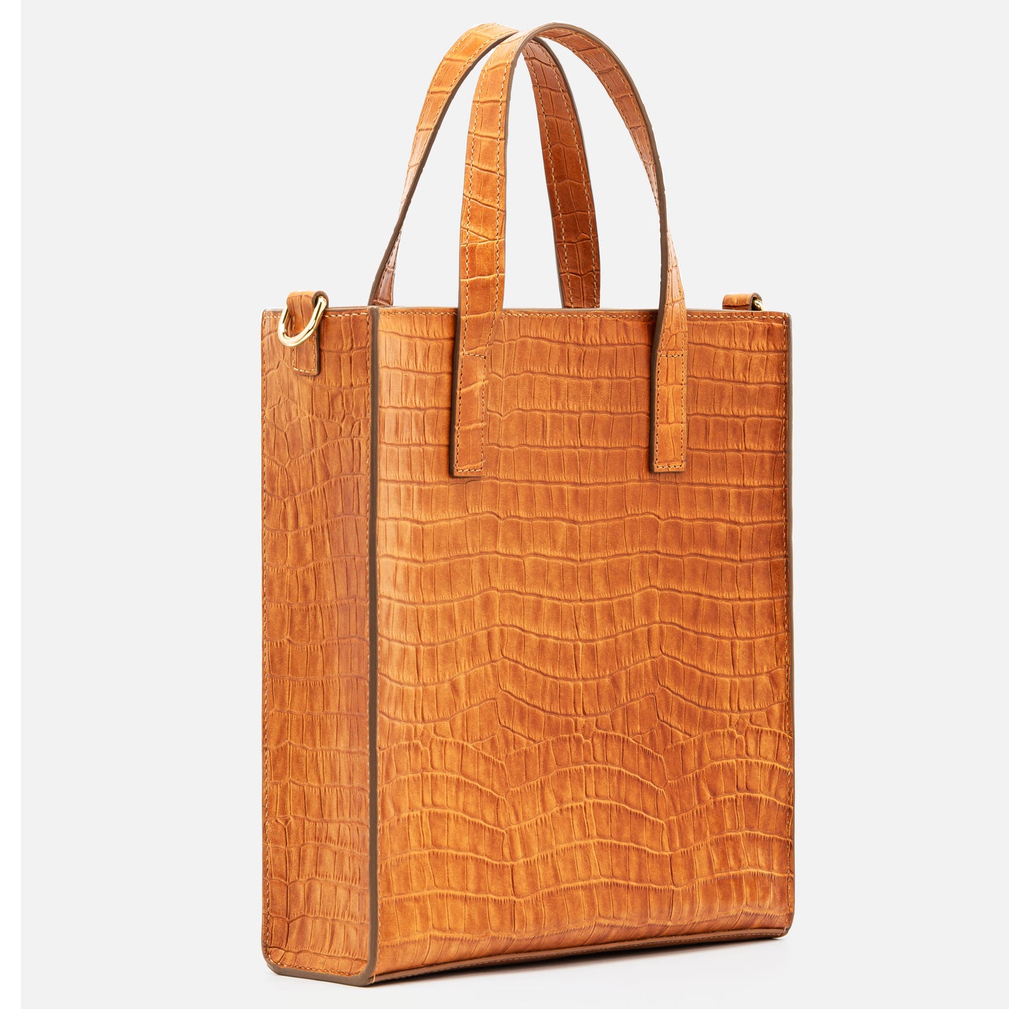 Lily Medium Tote Bag - Brown