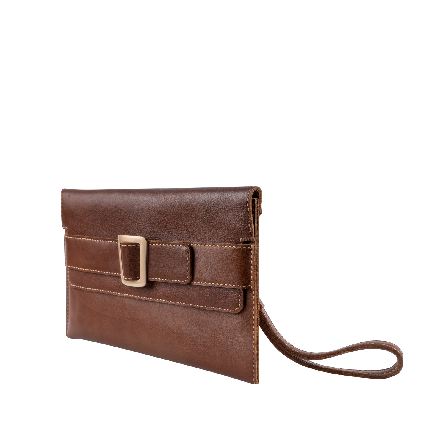 Small Fancy Night Leather Clutch
