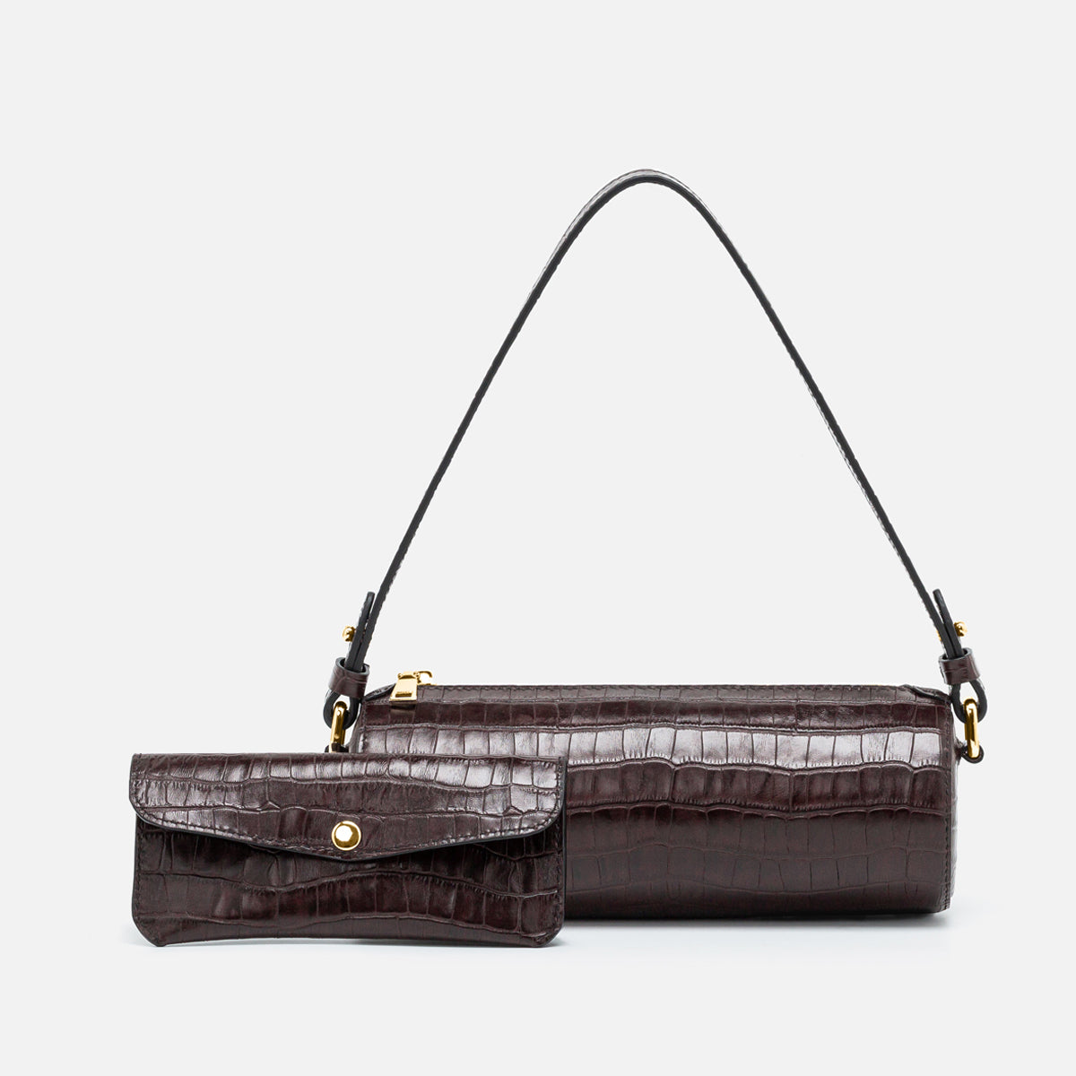 Romelo Shoulder Bag - Dark Brown