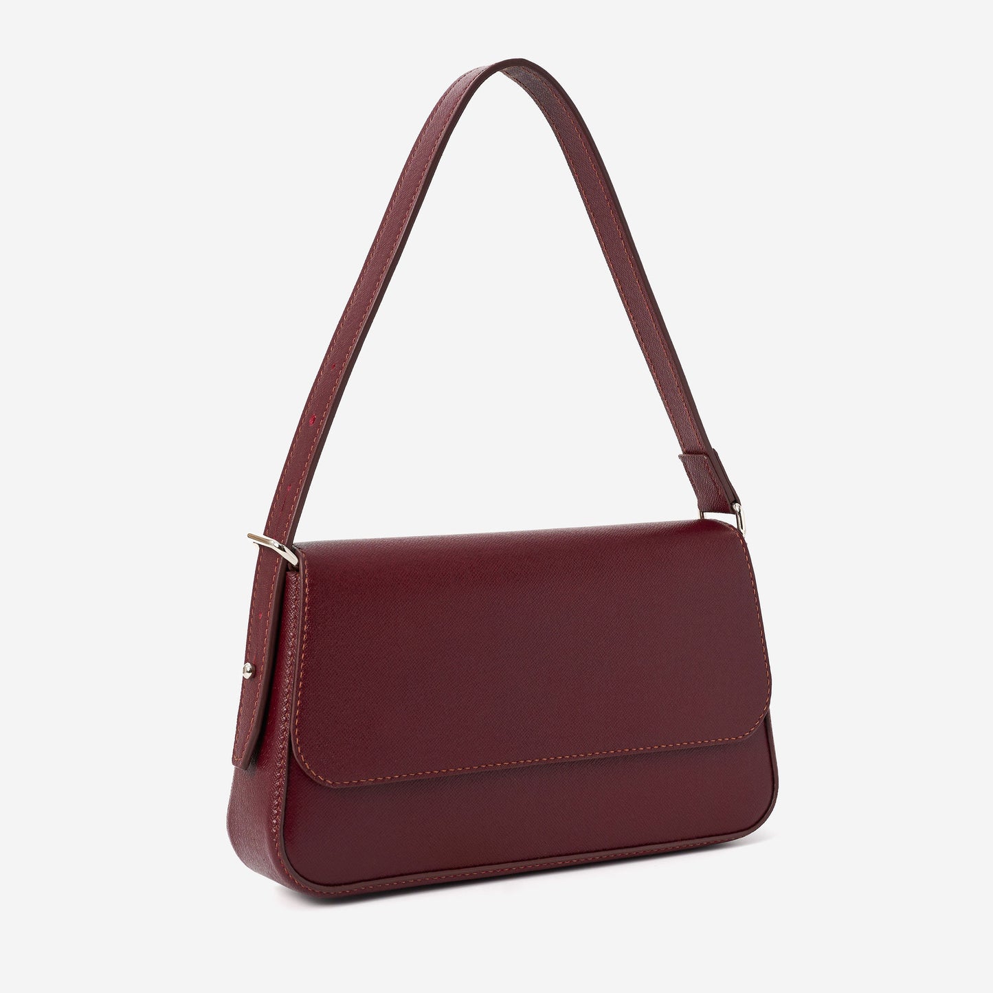 Elly Shoulder Bag – Wine Red