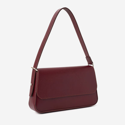 Elly Shoulder Bag – Wine Red