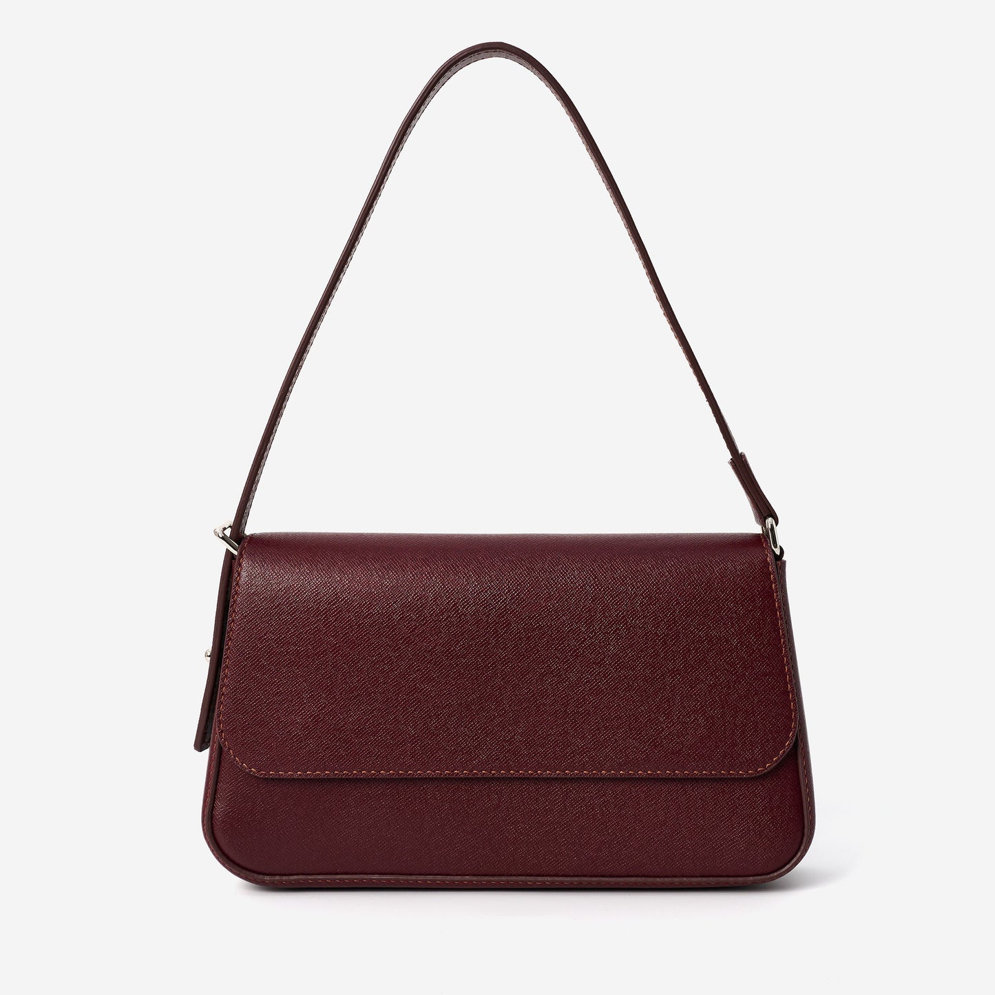 Elly Shoulder Bag – Wine Red