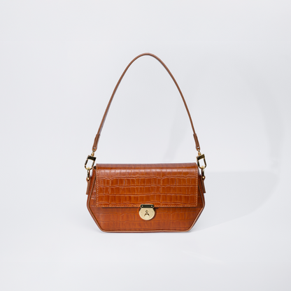 Sofia Shoulder Bag - Brown