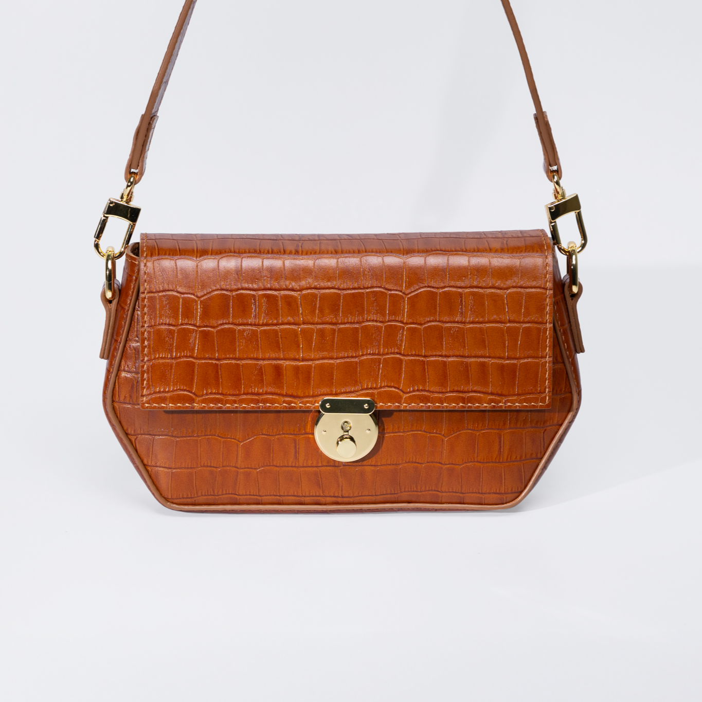 Sofia Shoulder Bag - Brown