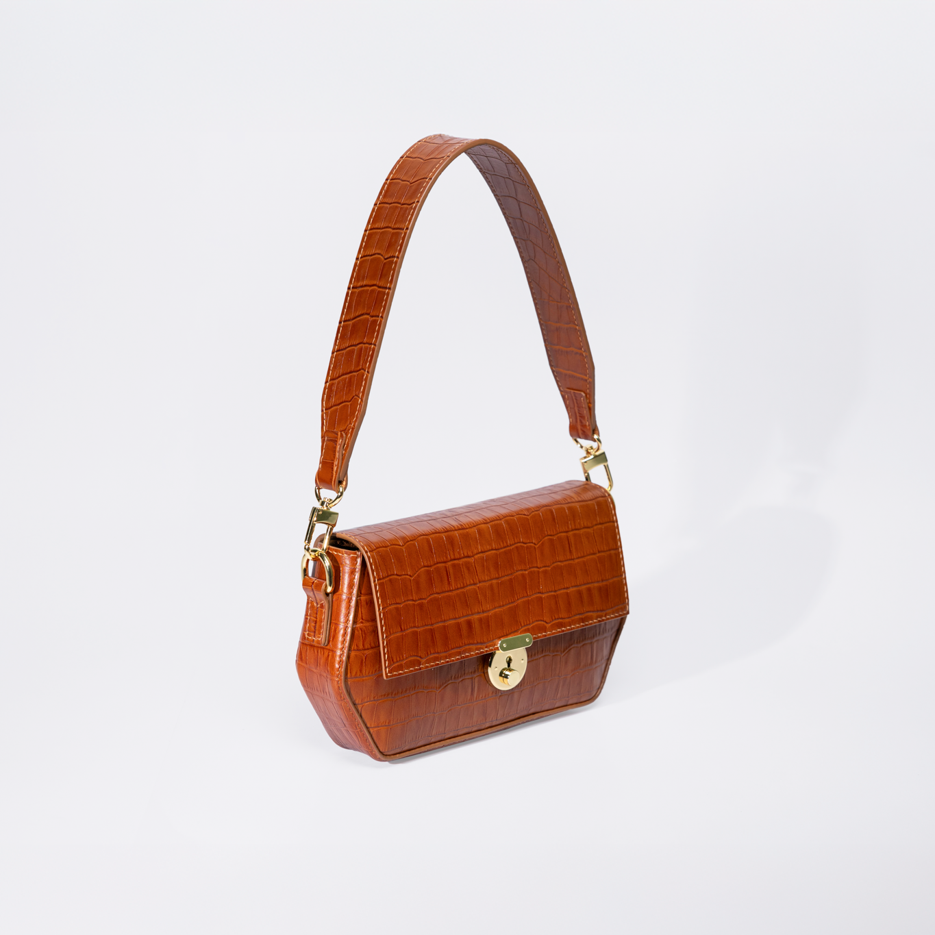 Sofia Shoulder Bag - Brown