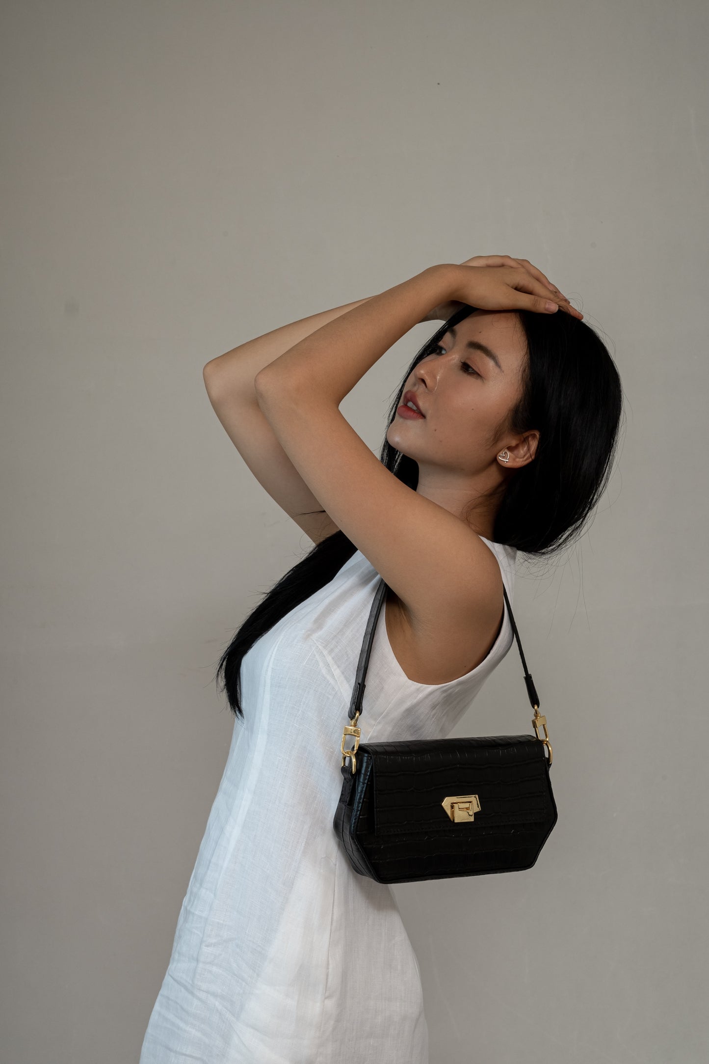 Sofia Shoulder Bag - Dark Brown