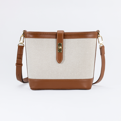 Sac seau Chic City - Marron