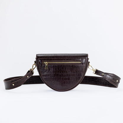 Iris Dark Brown - Crossbody Bag