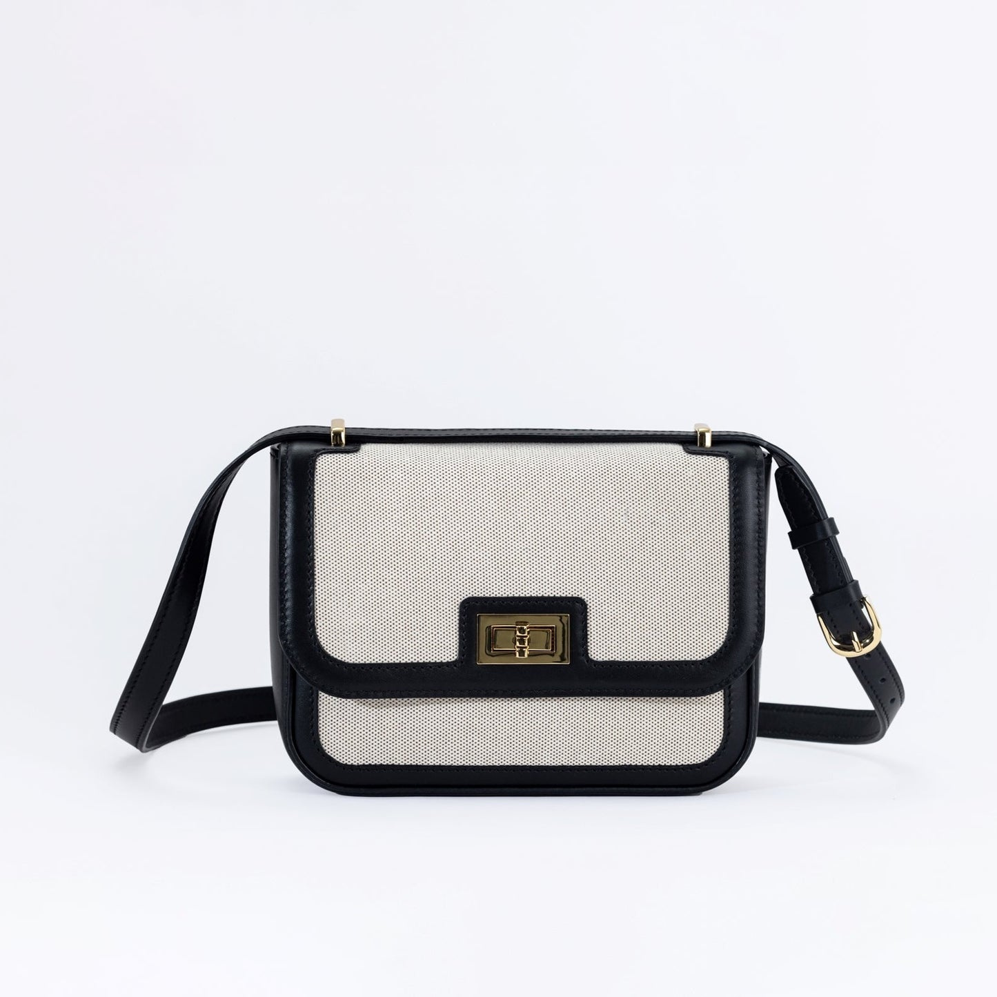 Canvas Couture Crossbody - Black