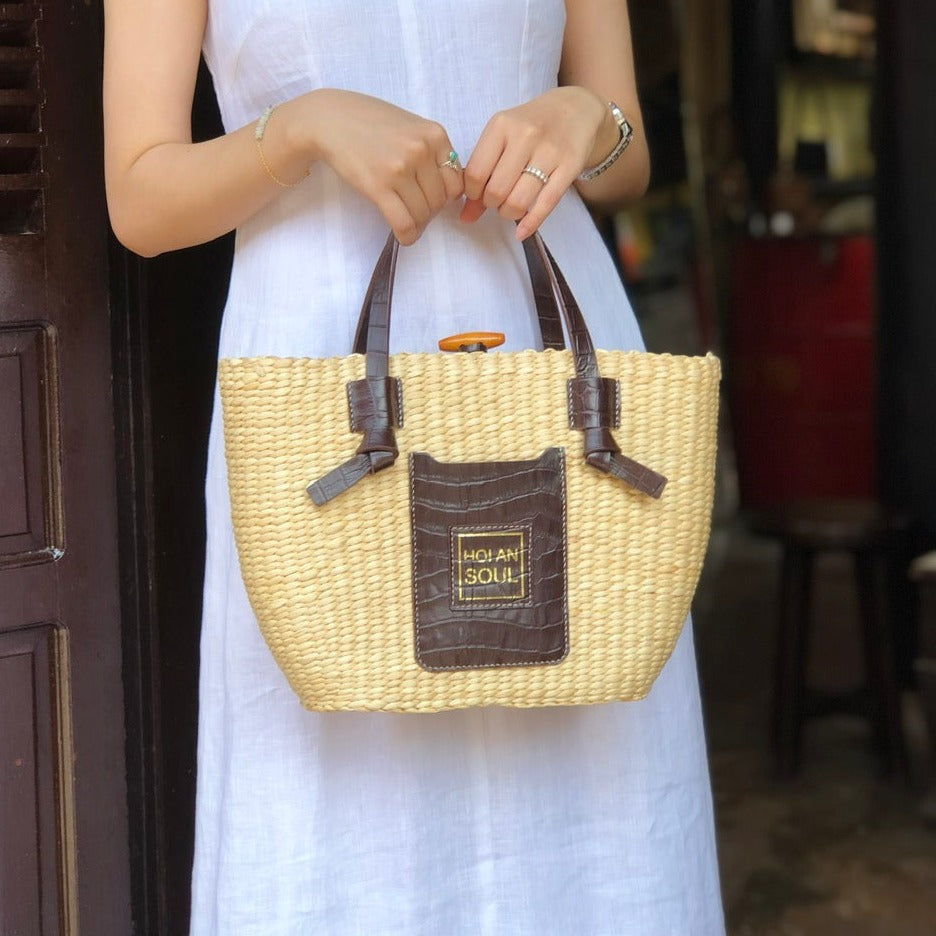 Luc Binh Beach Bag - Dark Brown