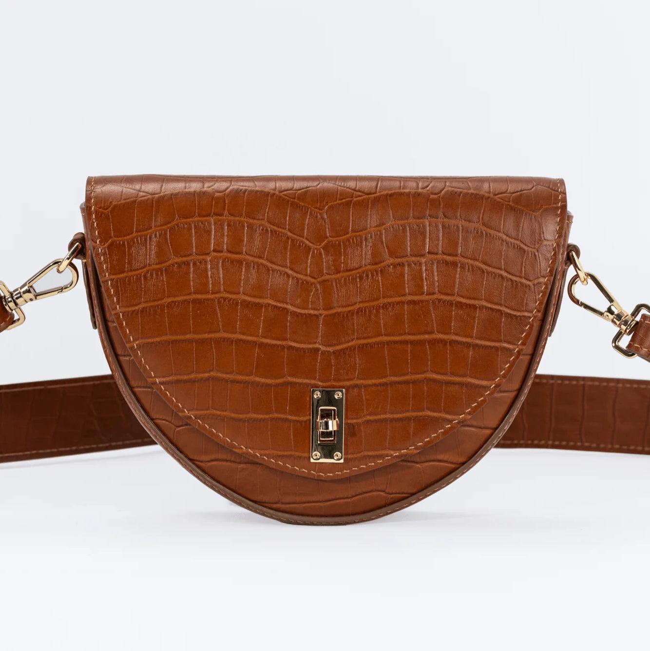 Bolsa Transversal de Couro - Iris