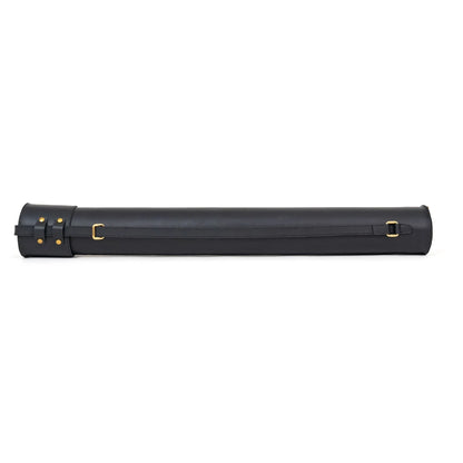 Handmade Full-Grain Leather Drawing Tube for Architects & Artists - 32 Inch (83cm) Blueprint Carrying Case