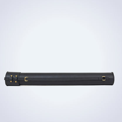 Tubo de Desenho em Couro para Arquitetos - 32 polegadas - 83cm - Estojo para Plantas
