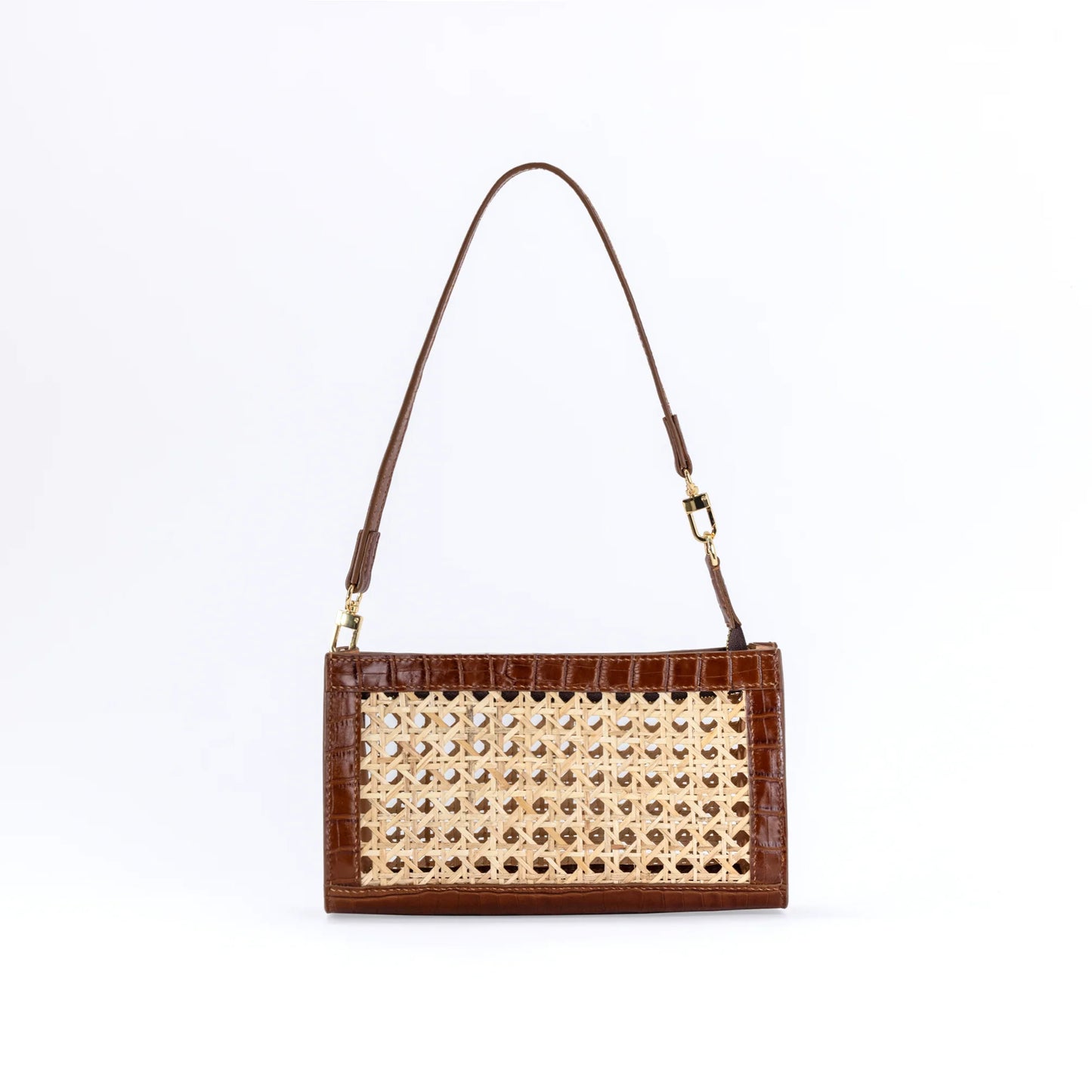 May - Brown Leather Clutch for every occasion