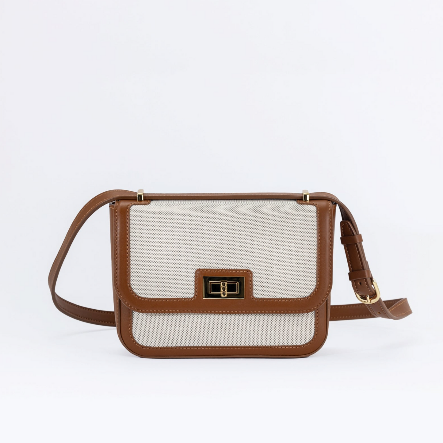 Canvas Couture Crossbody - Brown