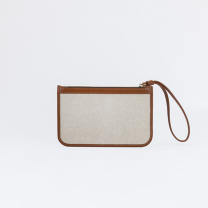 Pochette Silhouette Élégante - Marron