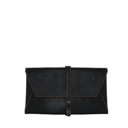 Envelope Clutch - Black