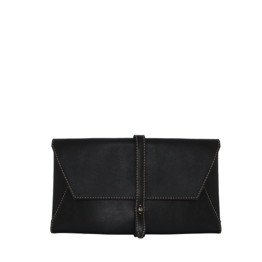 Envelope Clutch - Black