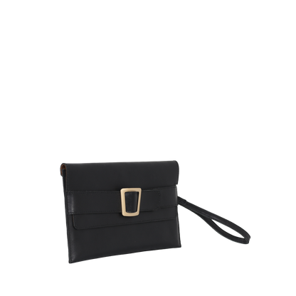Small Fancy Night Leather Clutch